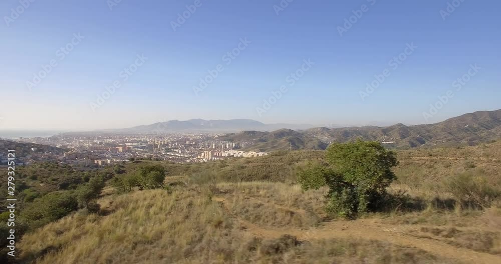 4K Aerial, Cityscape Malaga, Andalusia, Spain 4K Aerial, Cityscape Malaga, Andalusia, Spain