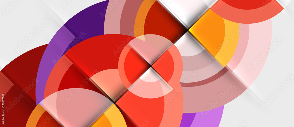 Geometric design abstract background - circles Geometric design abstract background - circles