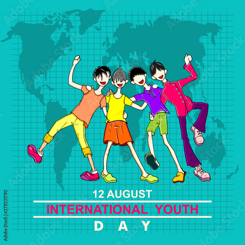 International Youth day poster campaign