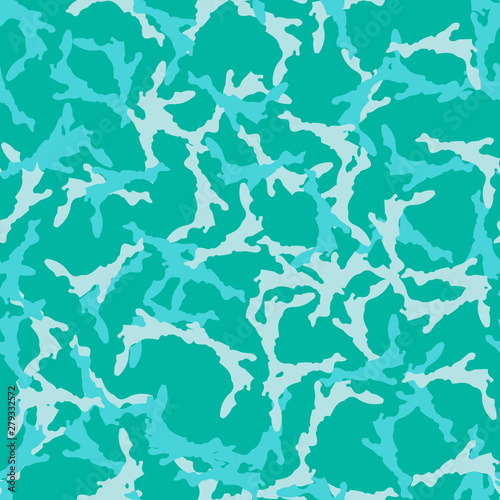 Sea camouflage of various shades of blue and green colors © Ko_Te