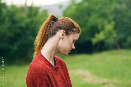 portrait of young woman