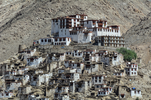 Thiksey Gompa in Ladakh, India photo