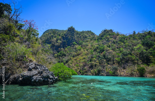 Landscape of tropical sea in summer