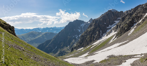 the Caucasus mountains Arkhyz in Sunny day © Olga