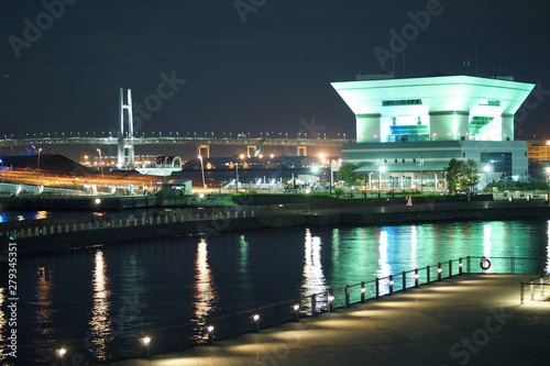 横浜みなとみらいの夜景