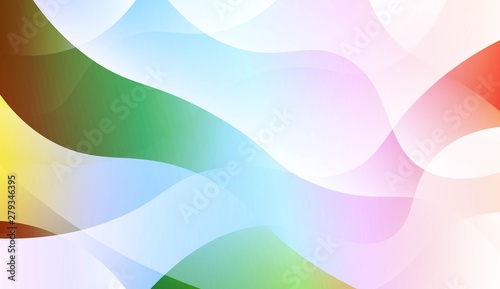 Template Modern Background With Curves Lines. For Elegant Pattern Cover Book. Vector Illustration with Color Gradient.