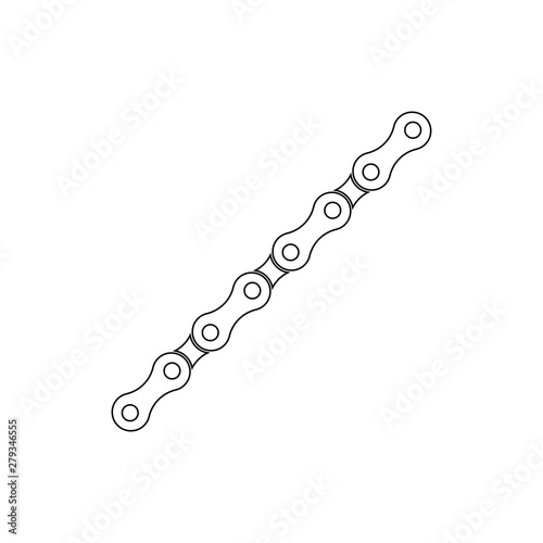 Chain link icon vector illustration