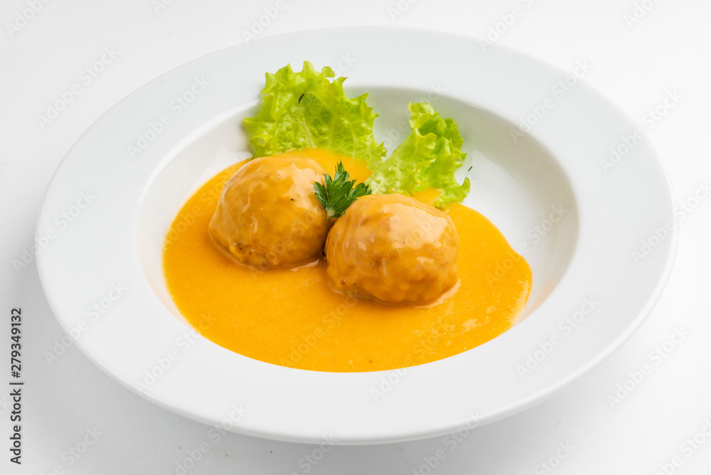 Fototapeta premium meatballs in the sauce