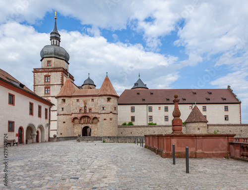 Fortress from the 13th century with art and history museum and cultivated terraced garden.