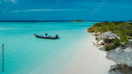 Beautiful view of Maldives islands