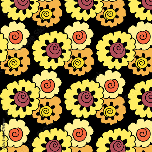 universal different vector seamless pattern