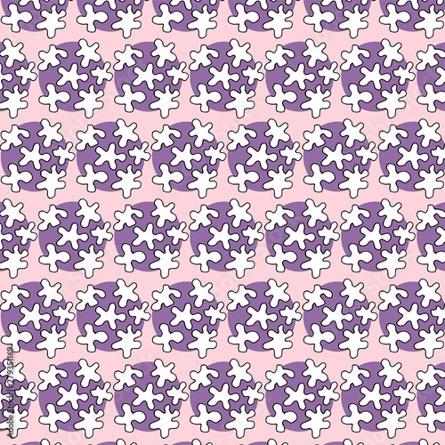 universal different vector seamless pattern