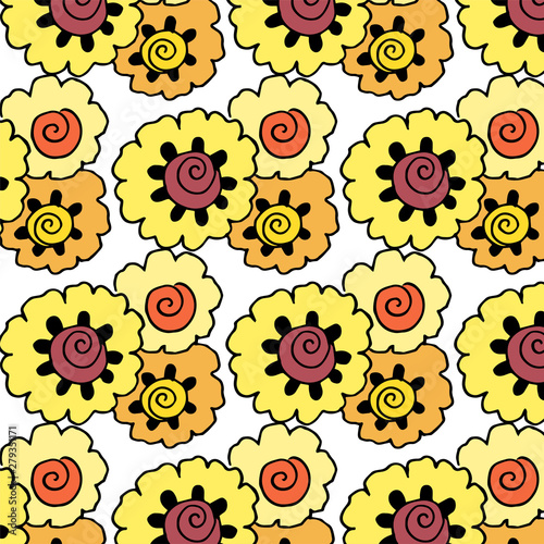 universal different vector seamless pattern