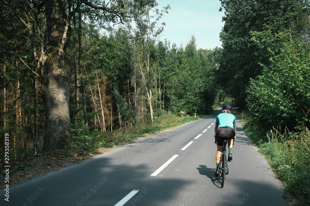 Summer ride to Praded, the highest peak of Jeseniky mountains