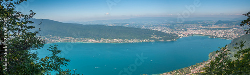 Panorama du lac d'Annecy