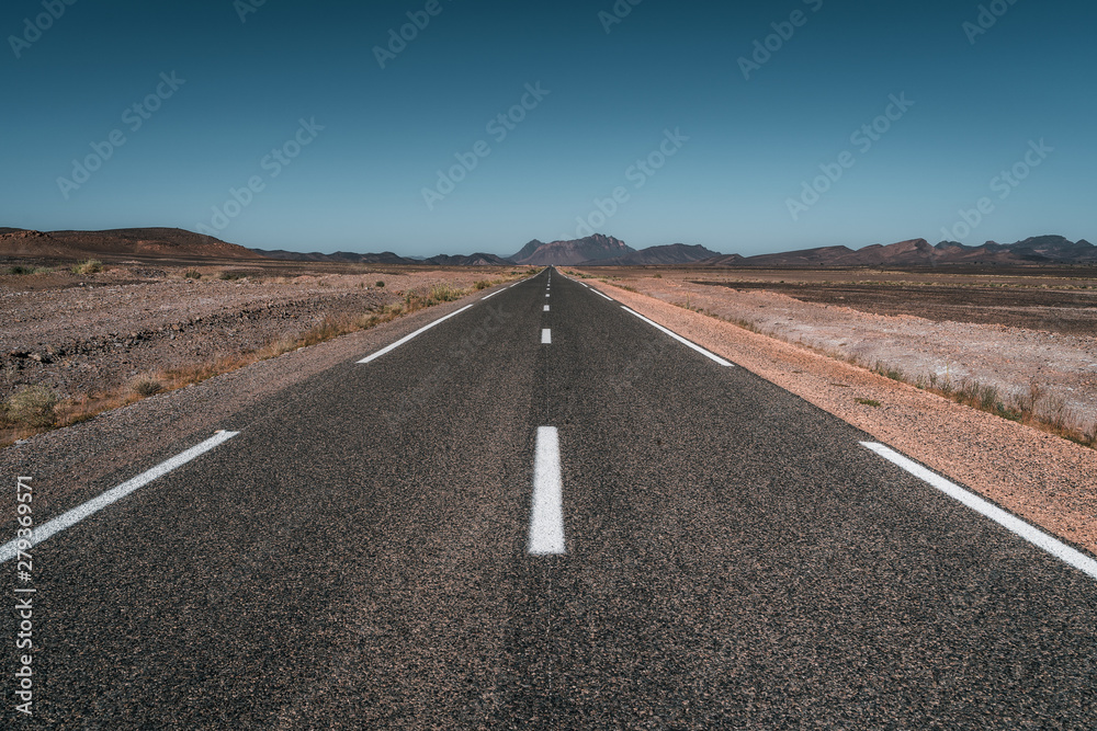 Beautiful image of an incredible road in Morocco, adventurous experience Beautiful image of an incredible road in Morocco, adventurous experience