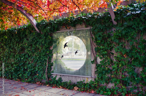 Parc del Centre de Poblenou, en Barcelona photo