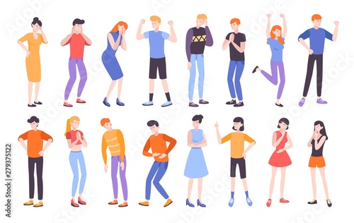 People Emotions Set