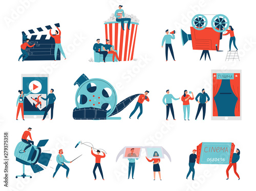 Cinema Icons Set