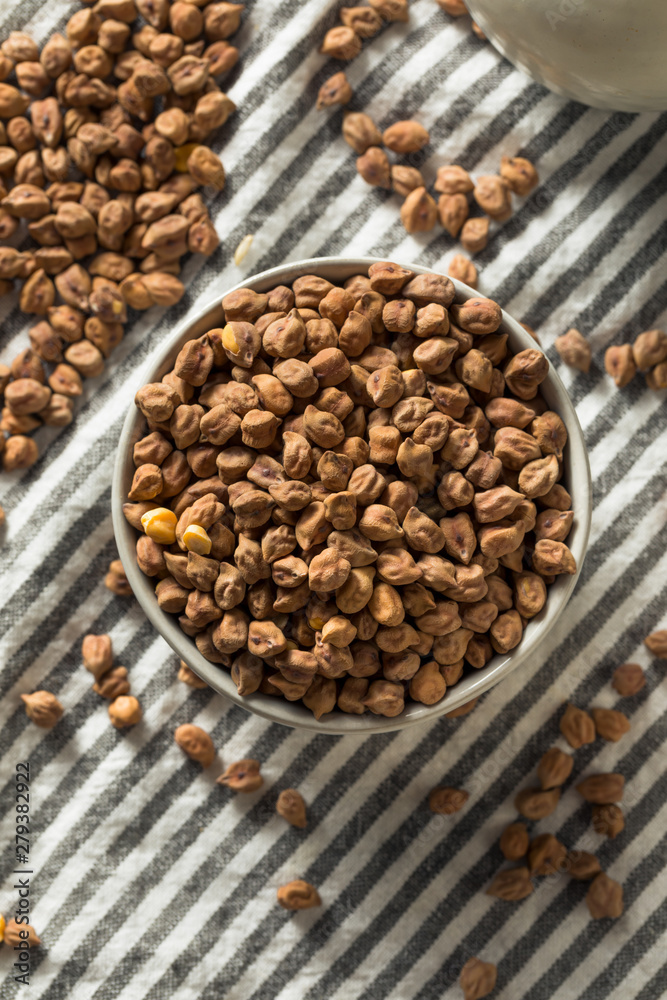 Fototapeta premium Dry Organic Kala Chana Desi Chickpeas
