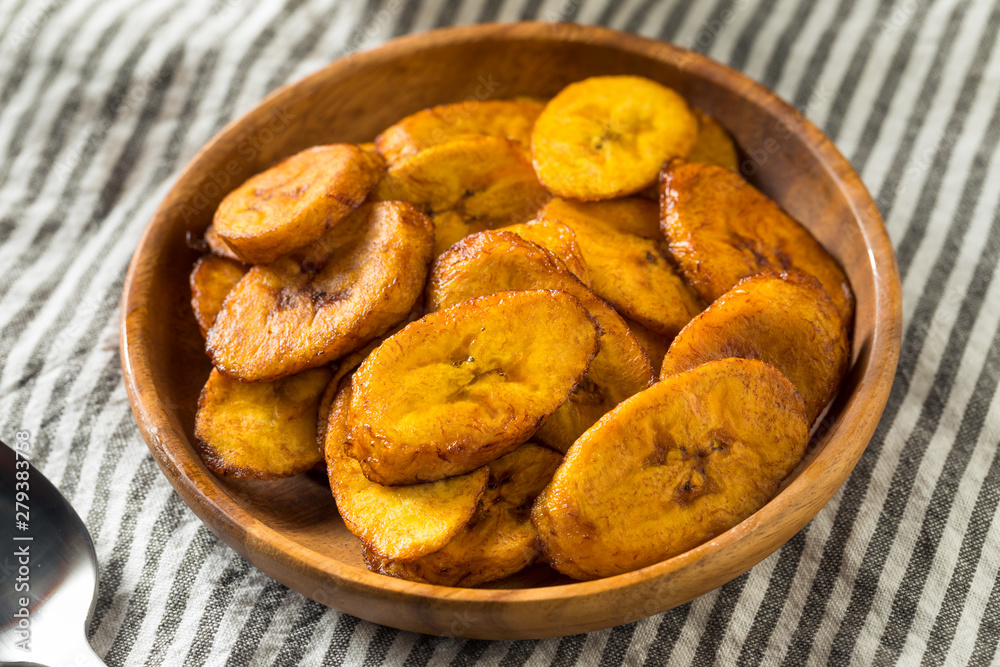 Homemade Yellow Fried Plantains