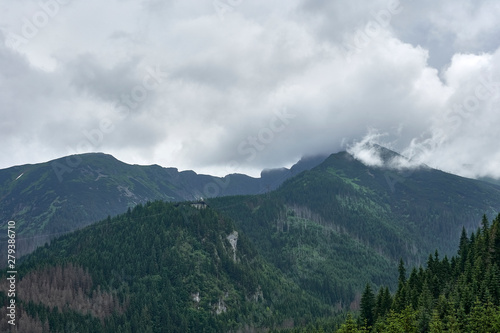 Tatry w chmurach