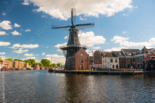 Windmühle in Marken, Holland, Niederlande