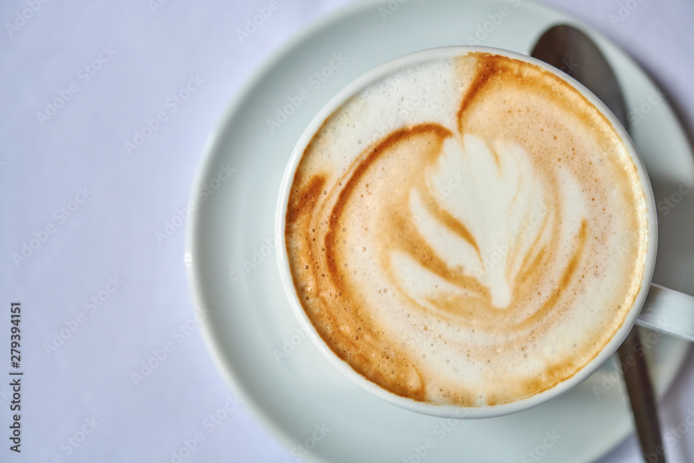 Cappuccino Tasse Kaffee Hintergrund 