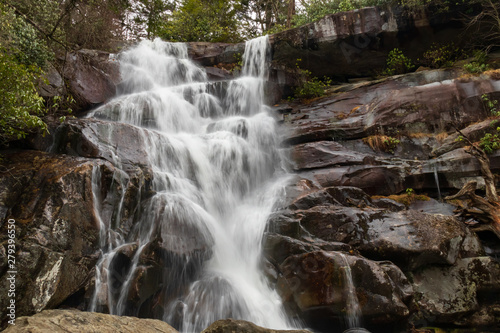 Tablou pe pânză Ramsey Cascades waterfall in Great Smoky Mountains National Park