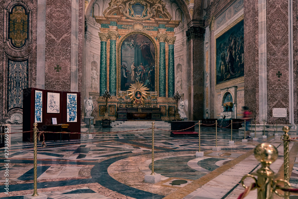 Naklejka premium Chiesa di Santa Maria della Vittoria