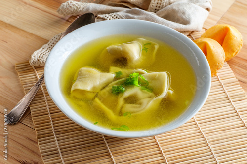 Chinese Wonton Soup photo