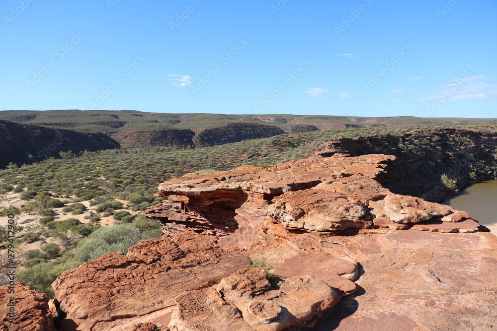 Nature reserve Kalbarri National Park in Western Australia