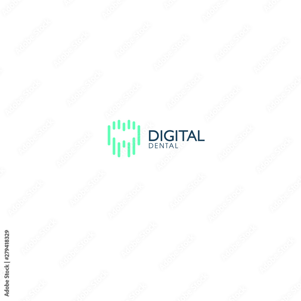 best original logo designs inspiration and concept for BOUTIQUES Digital DENTAL by sbnotion