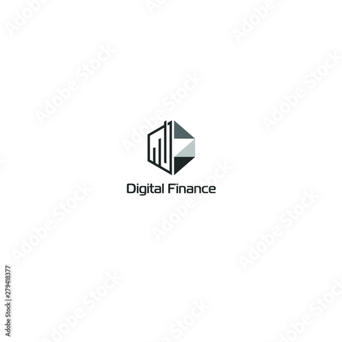 best original logo designs inspiration and concept for Digital Finance by sbnotion