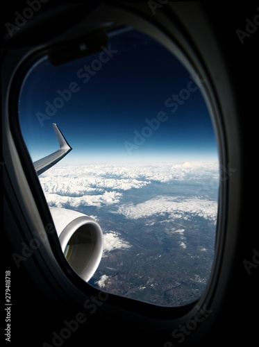 View of the world from the sky