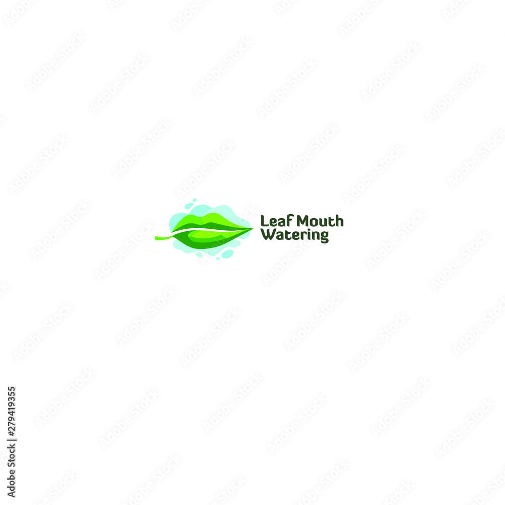 best original logo designs inspiration and concept for Leaf Mouth Watering by sbnotion best original logo designs inspiration and concept for Leaf Mouth Watering by sbnotion