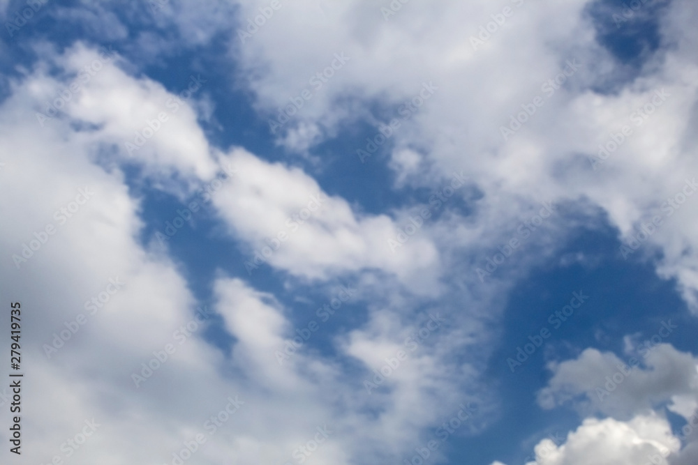 Blue Sky With White Clouds Blue Sky With White Clouds