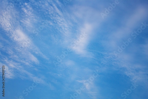 Blue Sky With White Clouds