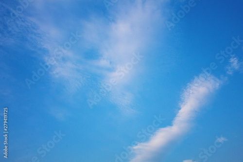 Blue Sky With White Clouds