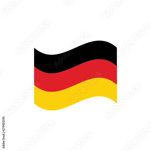 vector illustration of Germany flag