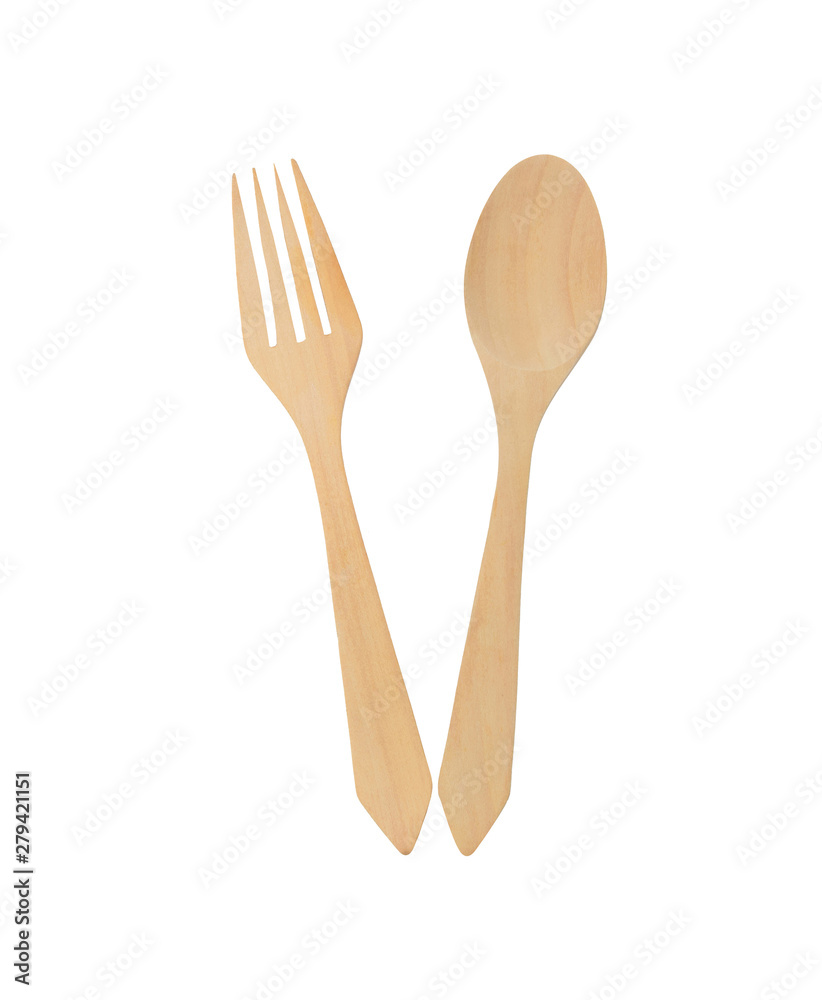 fork and spoon on white background fork and spoon on white background