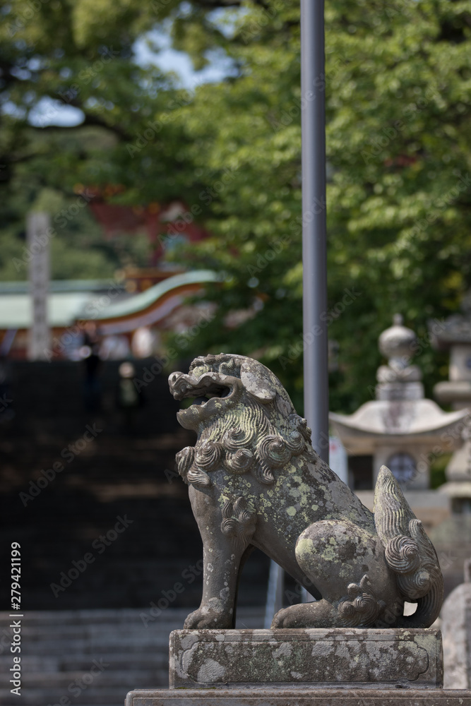 神社の狛犬