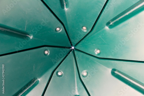 Green abstract playground 