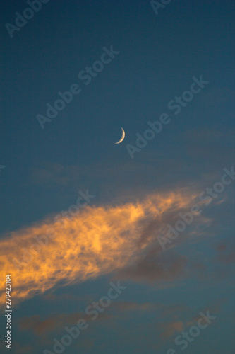 moon in the sky © Byron Filler