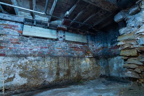 Interior of warehouse basement © EJRodriquez