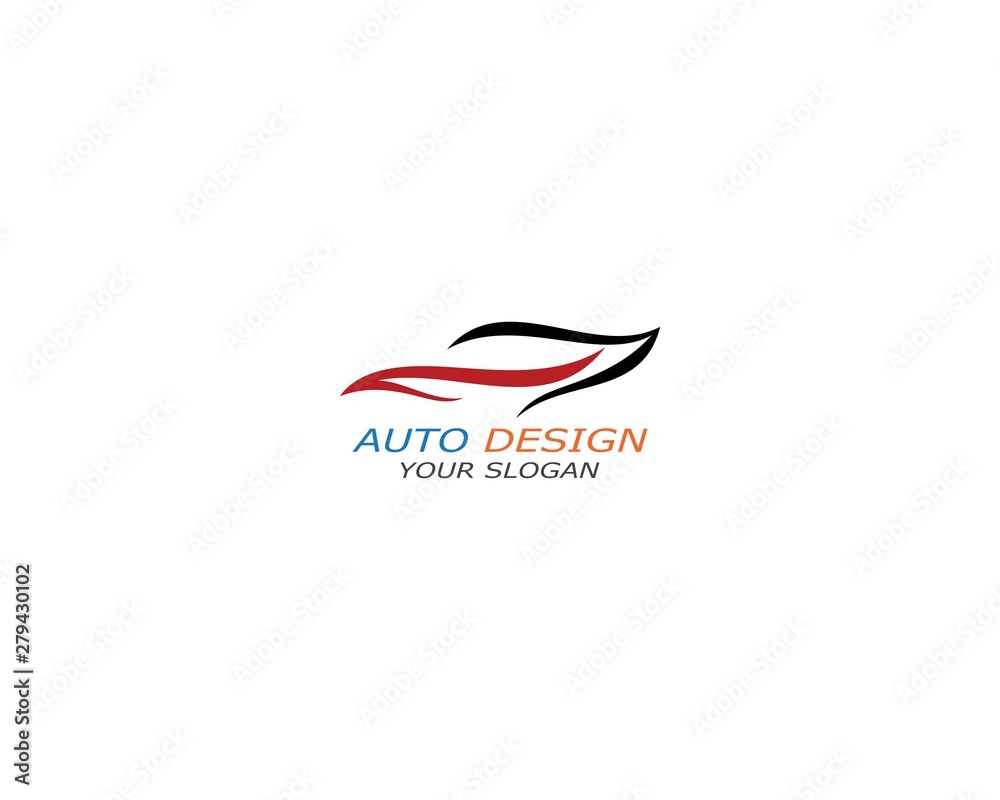 Auto car Logo innovation Template vector icon