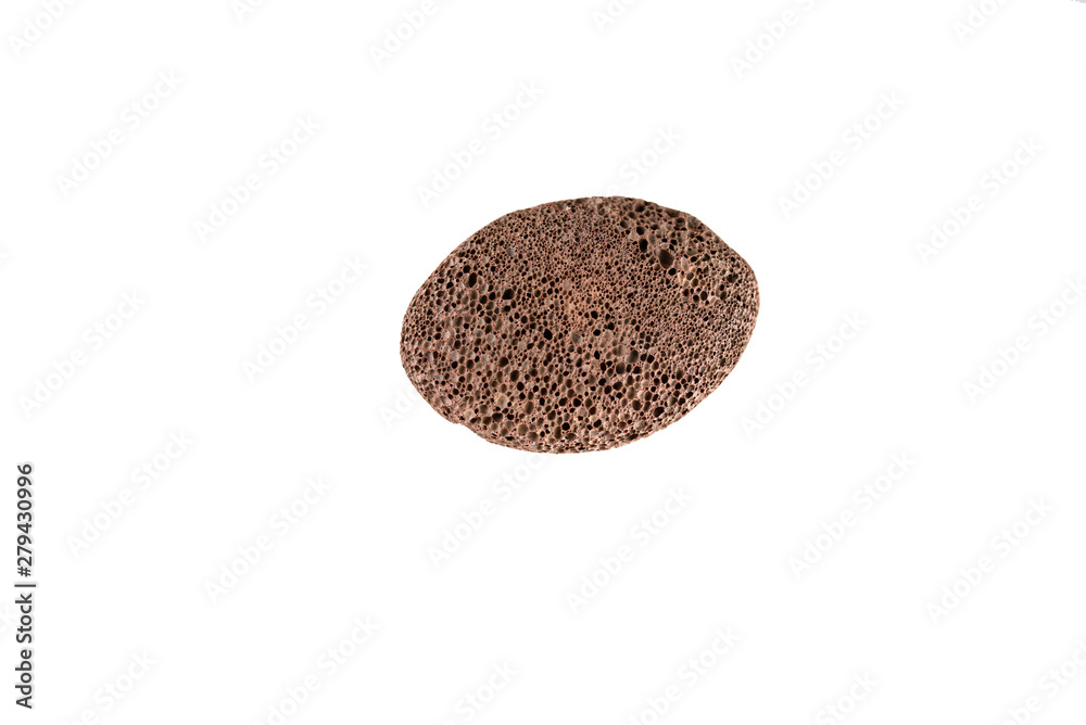 Pumice stone for spa and bathroom isolated on a white background. Pumice stone for spa and bathroom isolated on a white background.