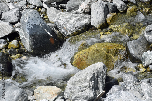 Water over Rocks