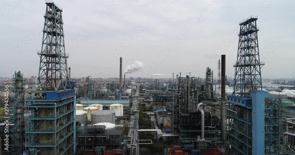 aerial view of industrial buildings aerial view of industrial buildings