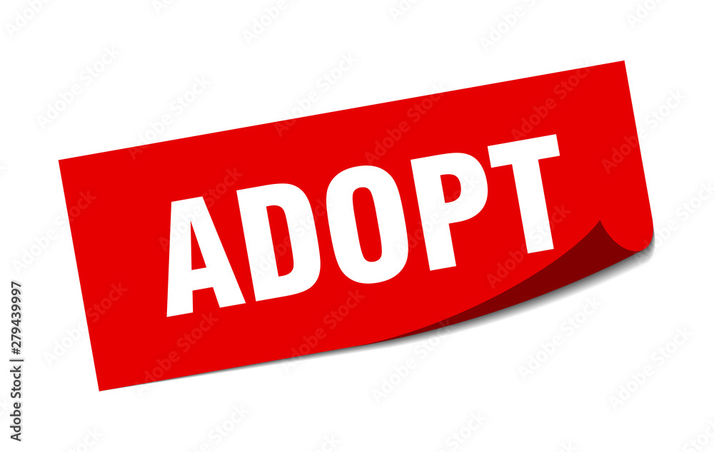 adopt sticker. adopt square isolated sign. adopt adopt sticker. adopt square isolated sign. adopt